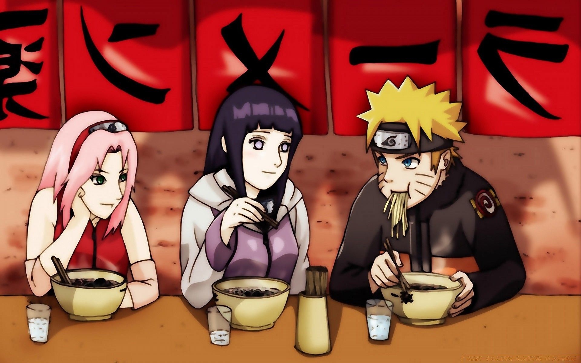 1920x1200 Haruno Sakura, Hyuuga Hinata And Naruto Uzumaki, Desktop