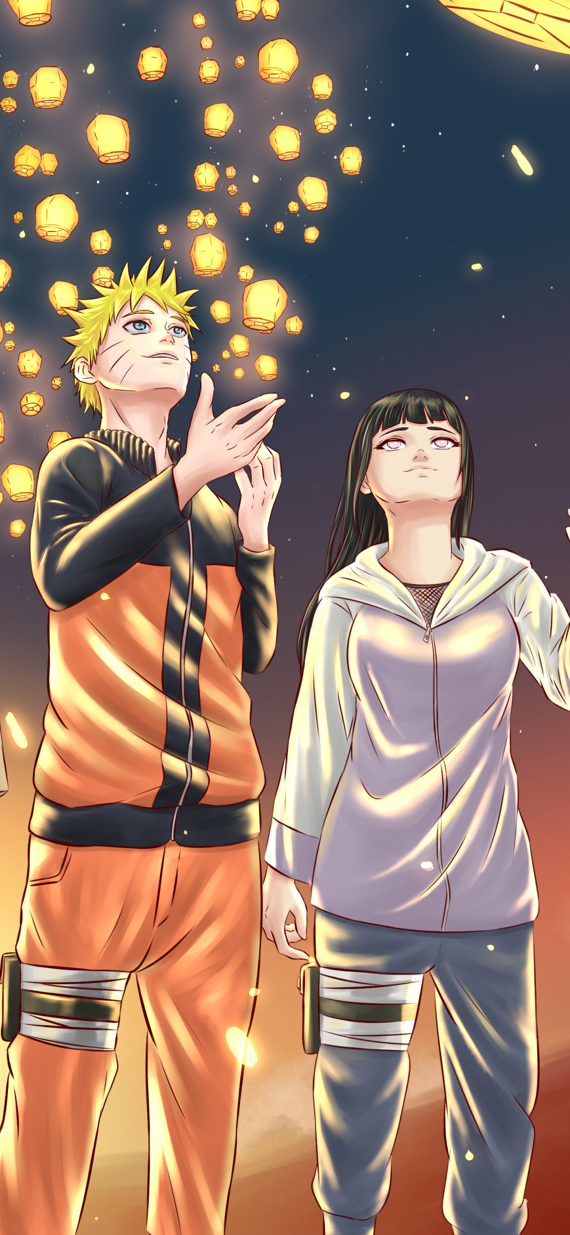 1130x2440 Wallpaper / Anime Naruto, Hinata Hyuga, Naruto Uzumaki,  Phone Wallpaper, Phone