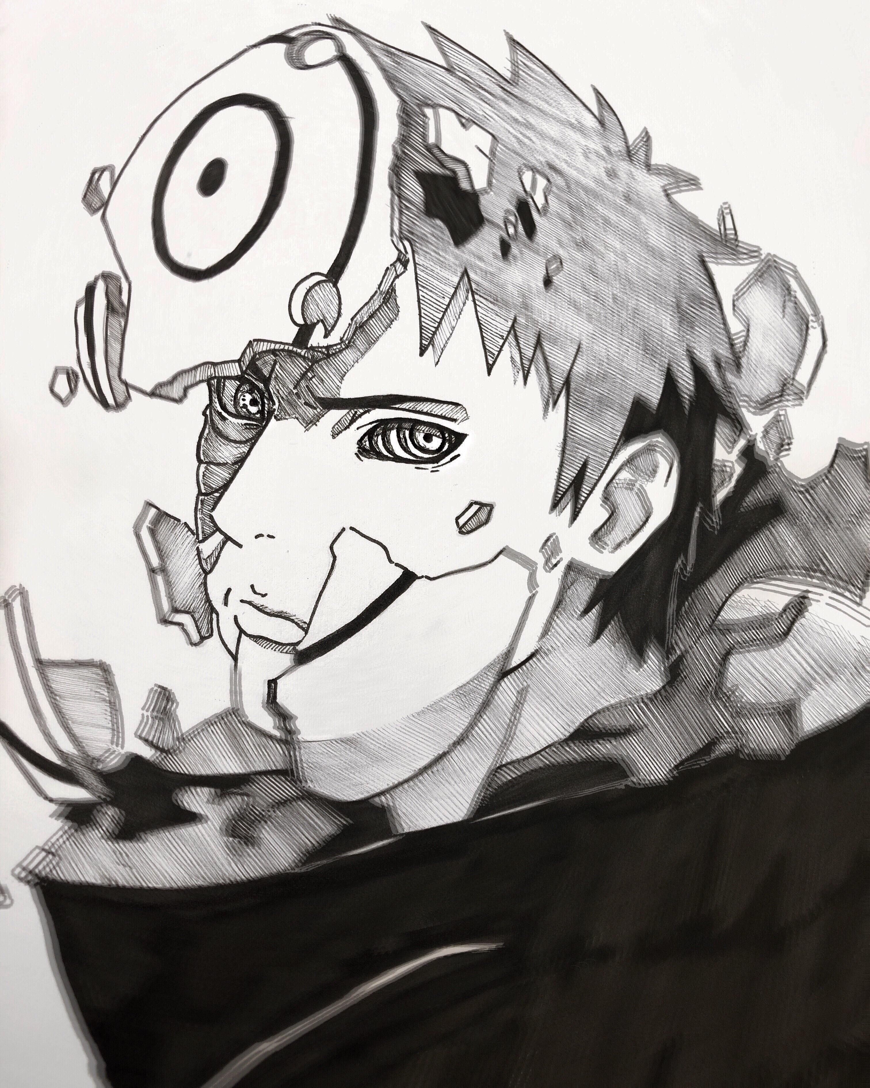 3030x3780 Back with another one! Drew Obito Uchiha, Phone