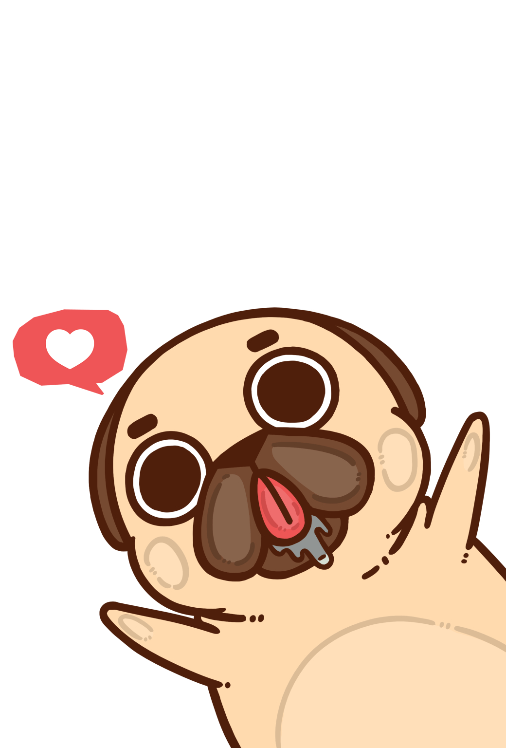 1040x1540 Best Free Kawaii Dog Wallpaper, Phone