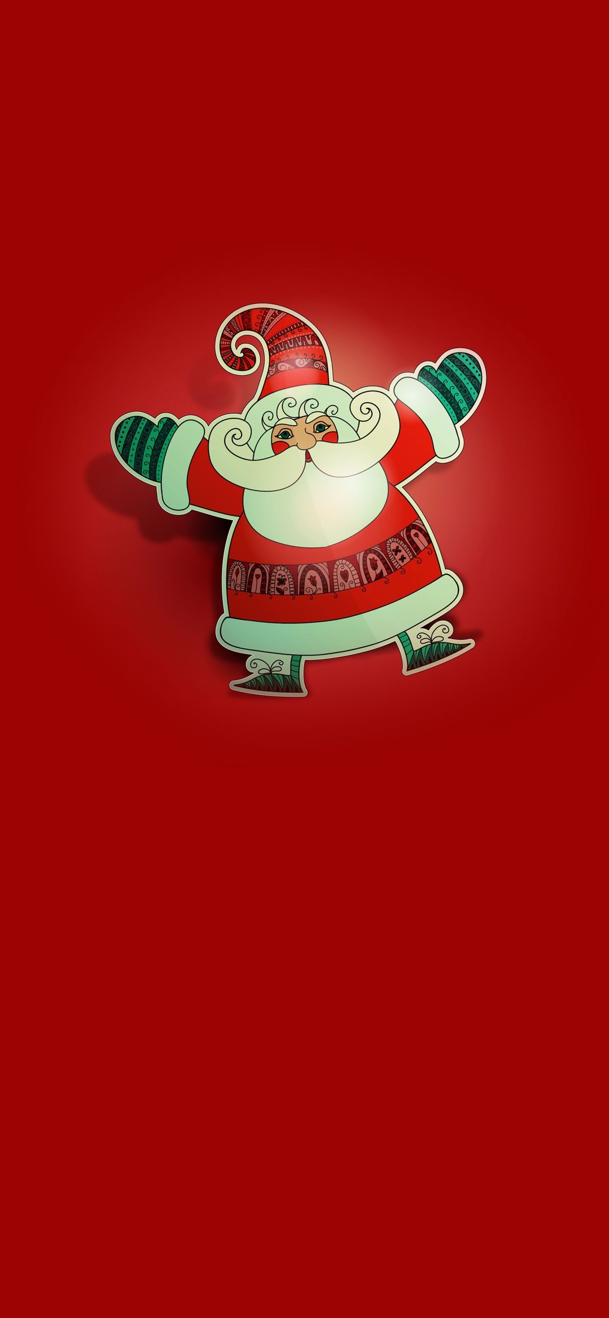 1250x2690 Santa iPhone Wallpaper, Phone