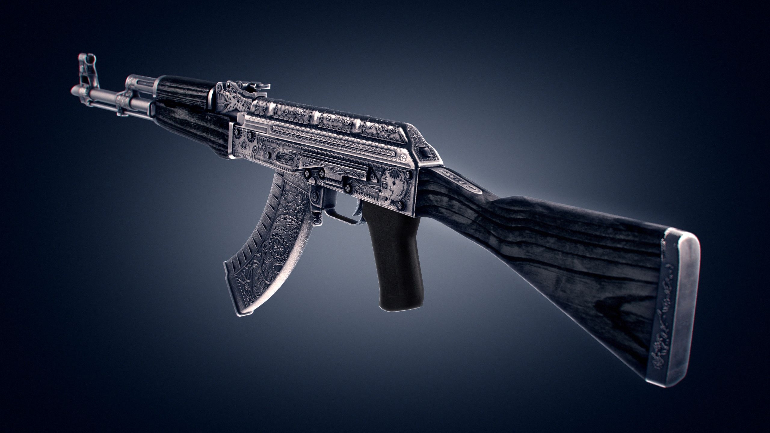 2560x1440 Free download My first CSGO weapon skin 3D render AK 47 Cartel inspired by [] for your Desktop, Mobile & Tablet. Explore Wasteland Rebel CS GO Wallpaper, Desktop