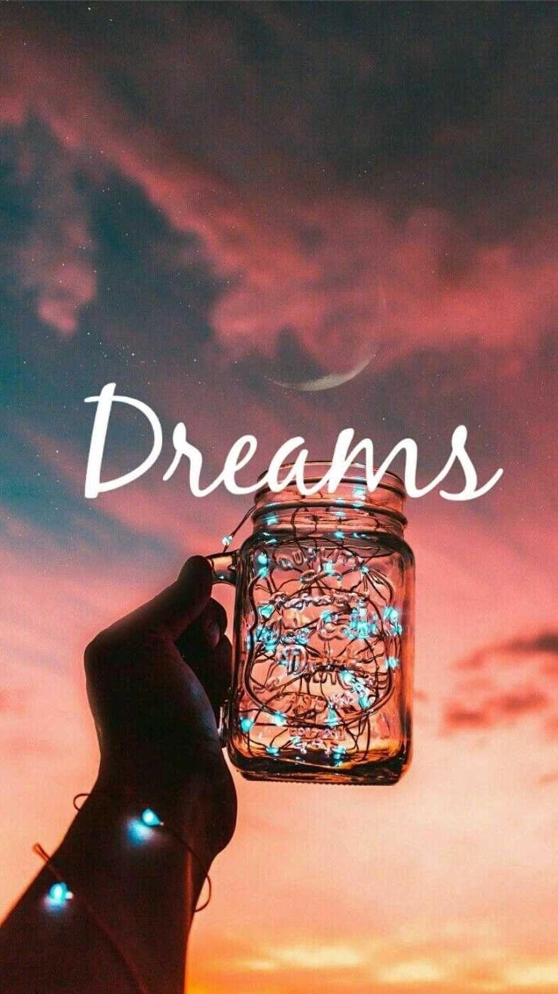 790x1400 Dream Lights iPhone Wallpaper. Wallpaper quotes, Phone