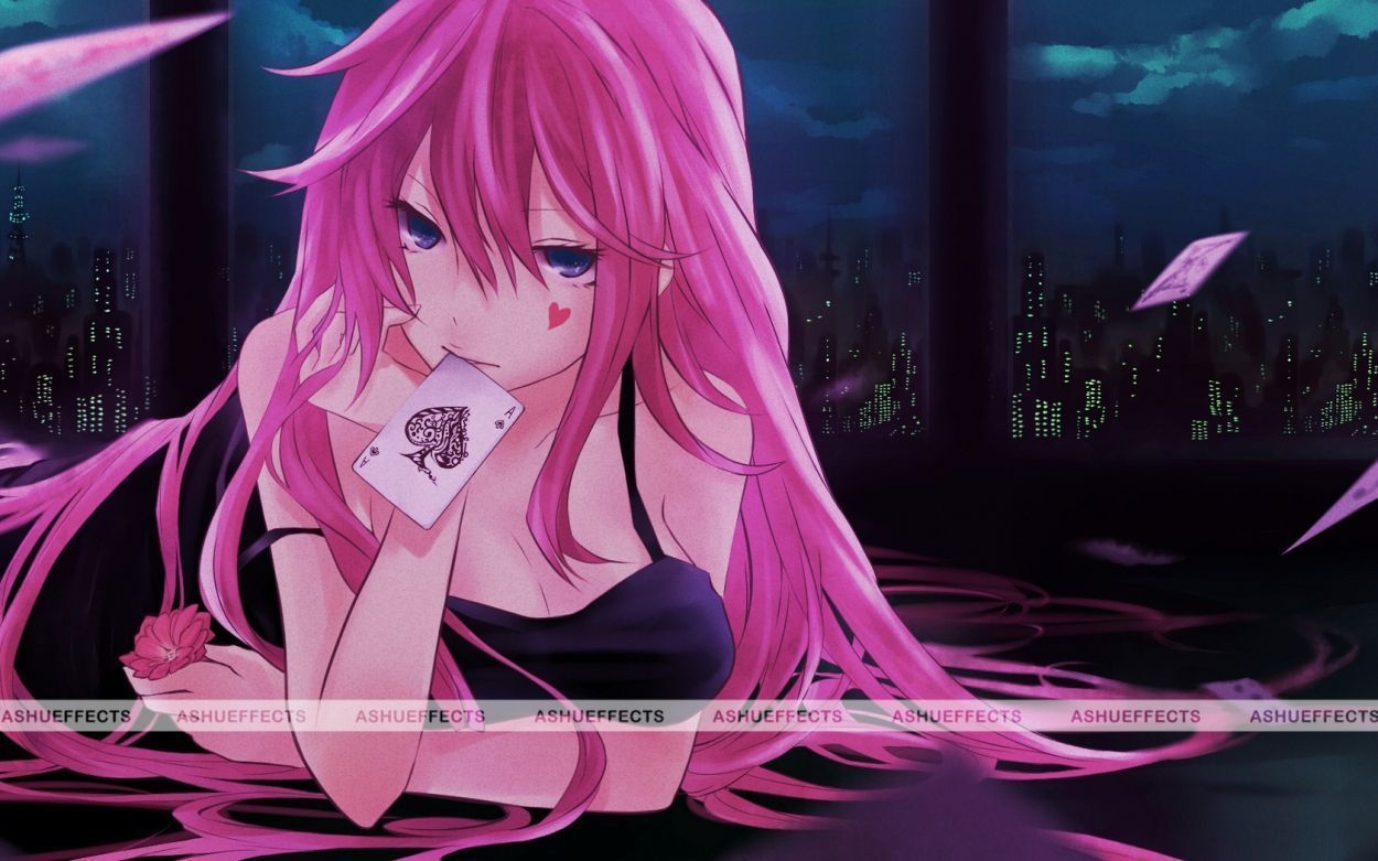 1250x790 Pink Anime Girl Wallpaper Free Pink Anime Girl Background, Desktop