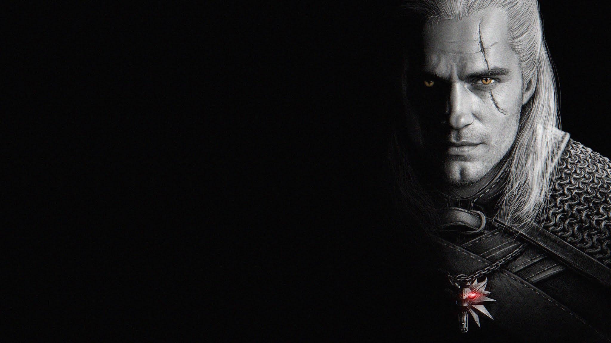 2050x1160 The Witcher Henry Cavill 4k, Desktop