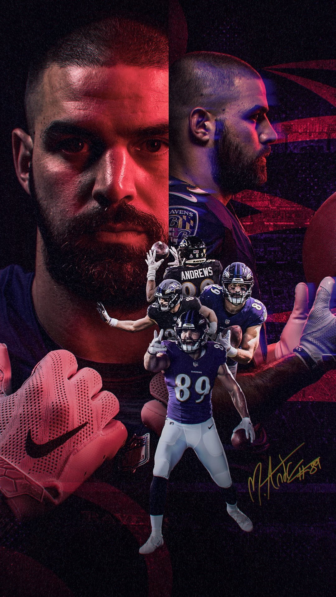 1080x1920 Ravens Wallpaper, Phone