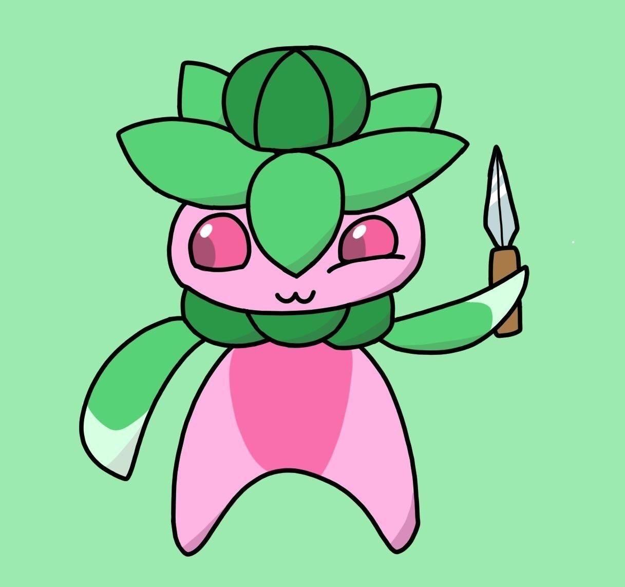 1220x1150 Fomantis with a knife because why not?, Desktop