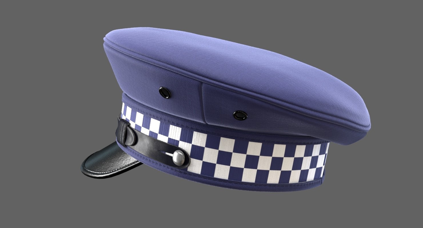 1480x800 Police Hat, Desktop