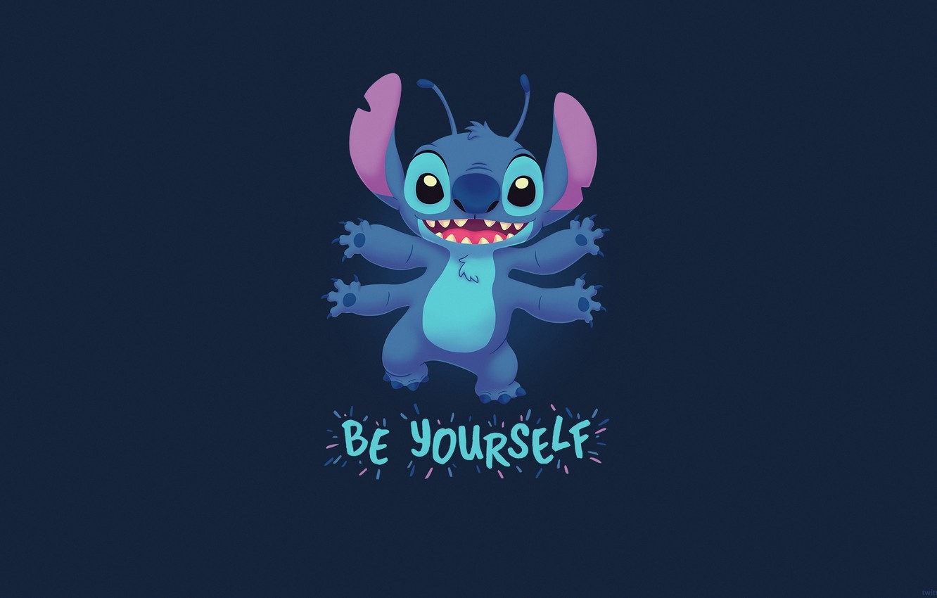 1340x850 Wallpaper Minimalism, Style, Art, Alien, Style, Stitch, Minimalism, Stitch, Lilo and Stitch, Creature, Character, Lilo & Stitch, by Geekydog, Geekydog, by Paloma Latorre, Paloma Latorre image for desktop, section минимализм, Desktop