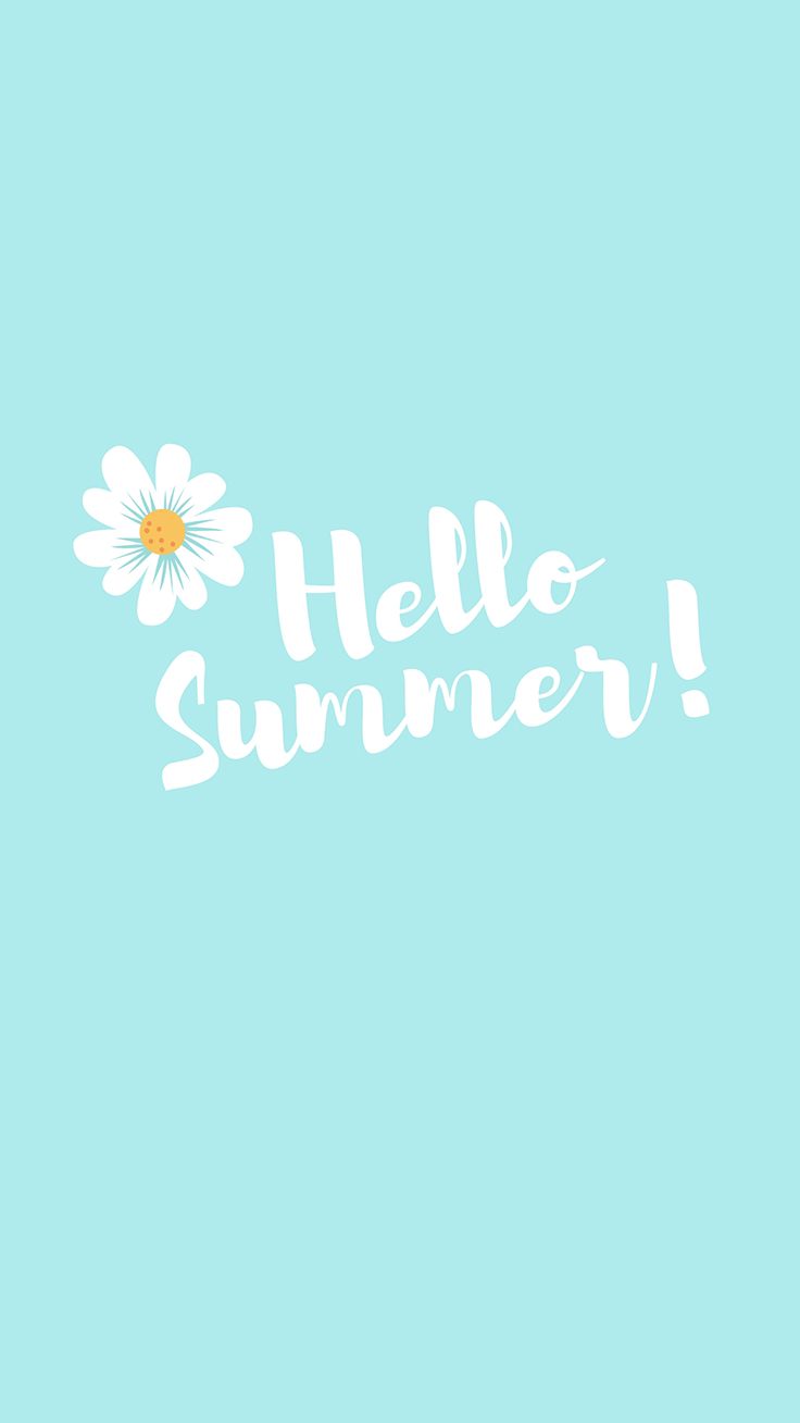 740x1310 Cute Hello Summer Wallpaper Free Cute Hello Summer Background, Phone