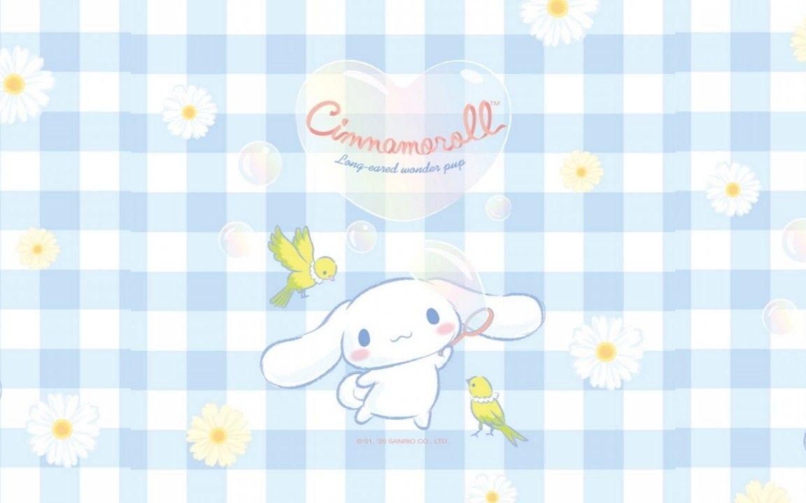 1160x720 Cute cinnamoroll sanrio desktop, Desktop