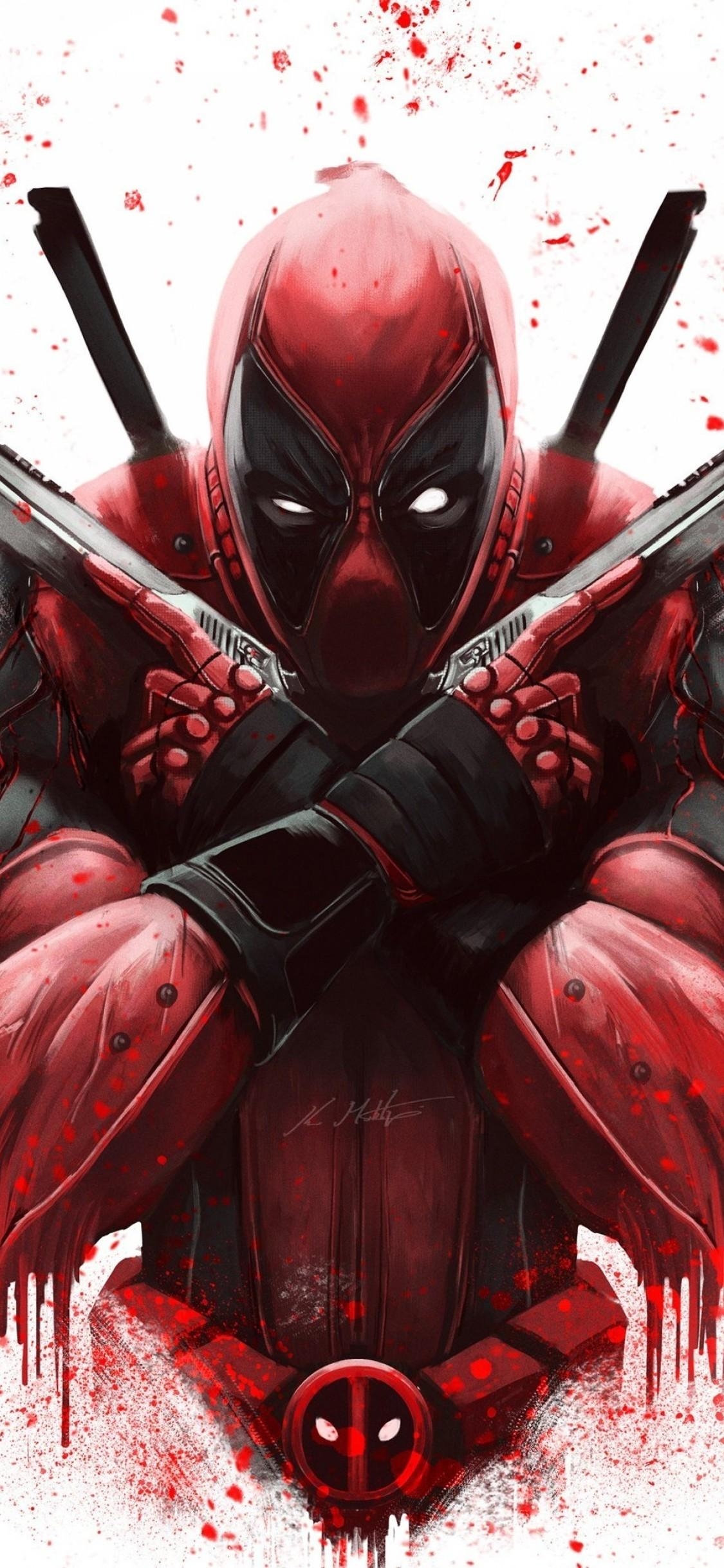 1130x2440 Dont Worry Deadpool 4k iPhone XS, iPhone iPhone, Phone