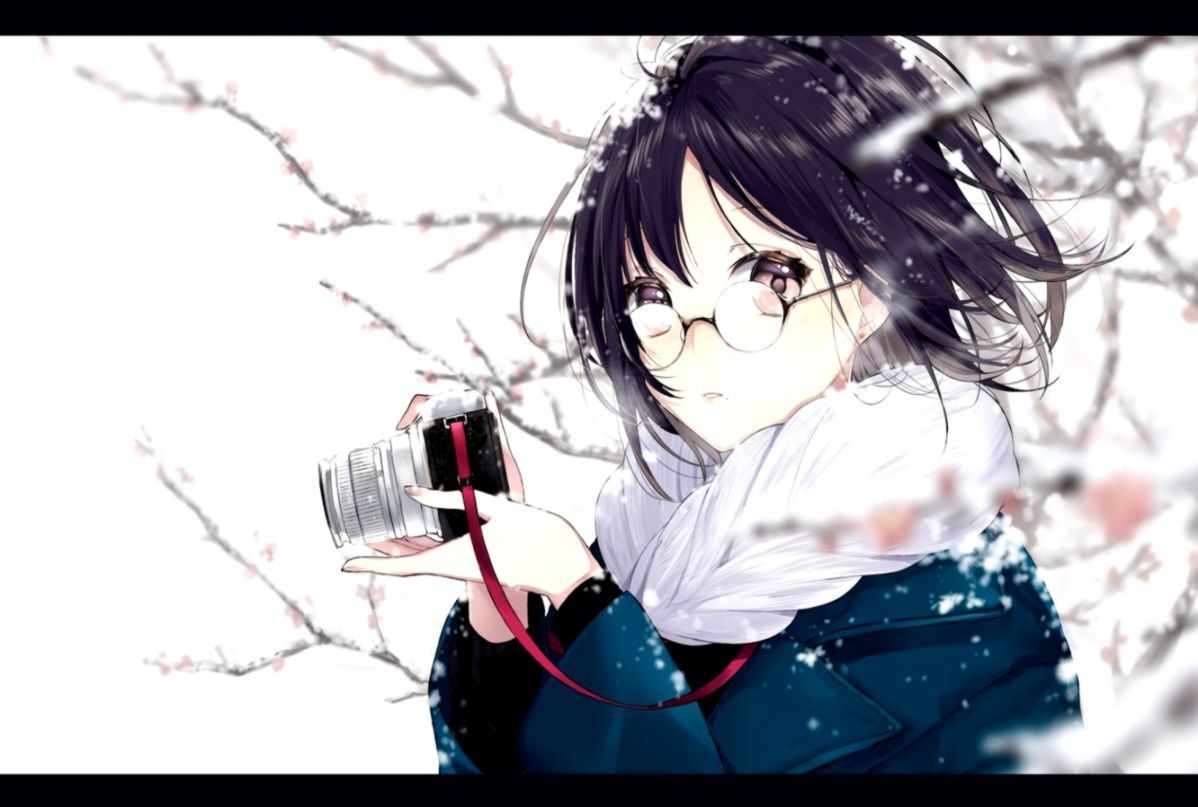 1200x810 Anime Girl In Snow Live Wallpaper, Desktop