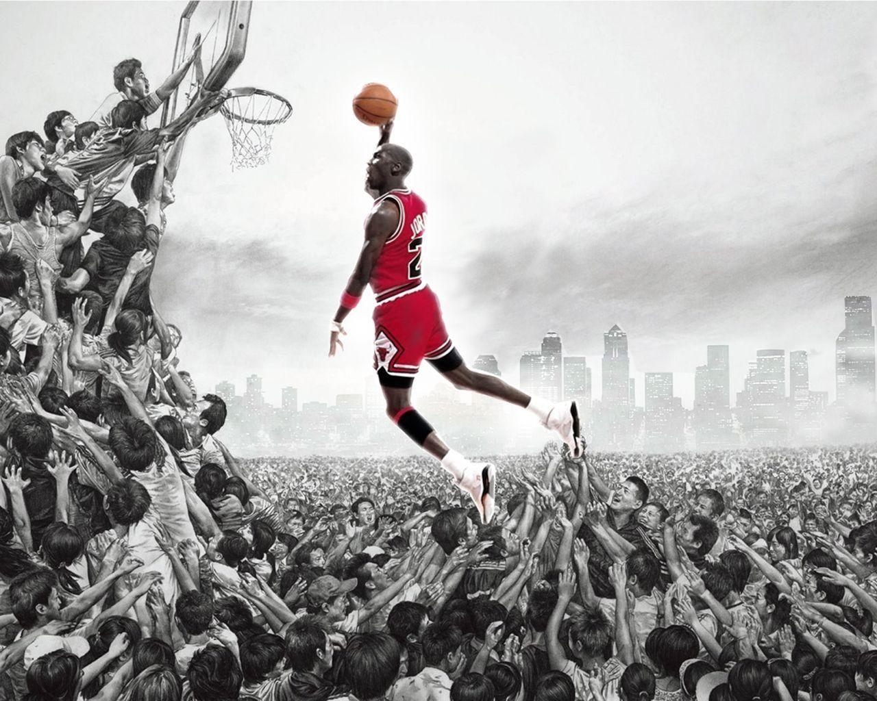 1280x1030 Michael Jordan Logo 12 Background. Wallruru, Desktop