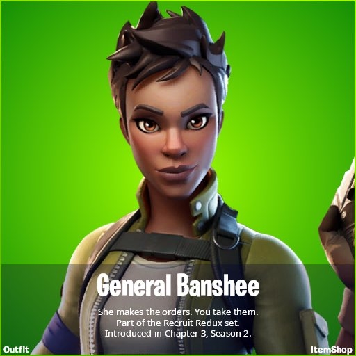 520x520 General Banshee Fortnite wallpaper, Phone