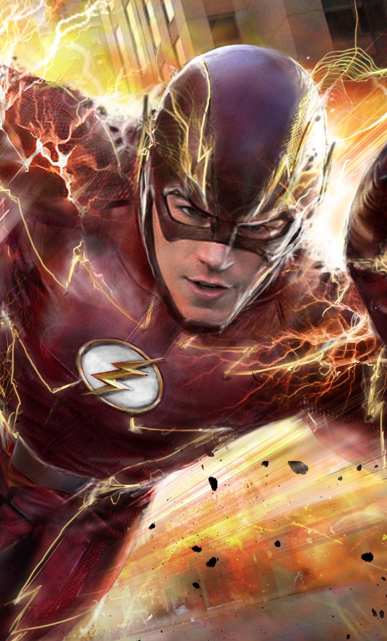 1280x2120 The Flash 4k iPhone HD 4k Wallpaper, Image, Phone