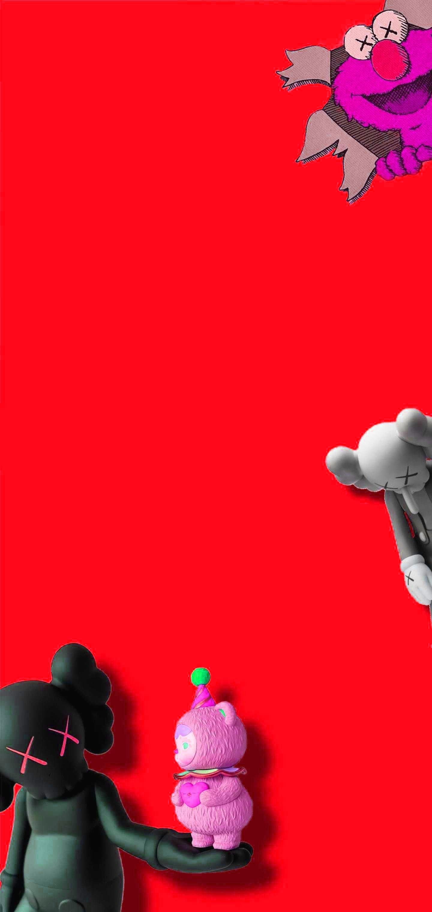 1440x3040 Kaws Wallpaper Explore more American, Artist., Brian Donnelly, Designer, Figurative Characters wallpaper.. Kaws wallpaper, Hypebeast wallpaper, Wallpaper, Phone