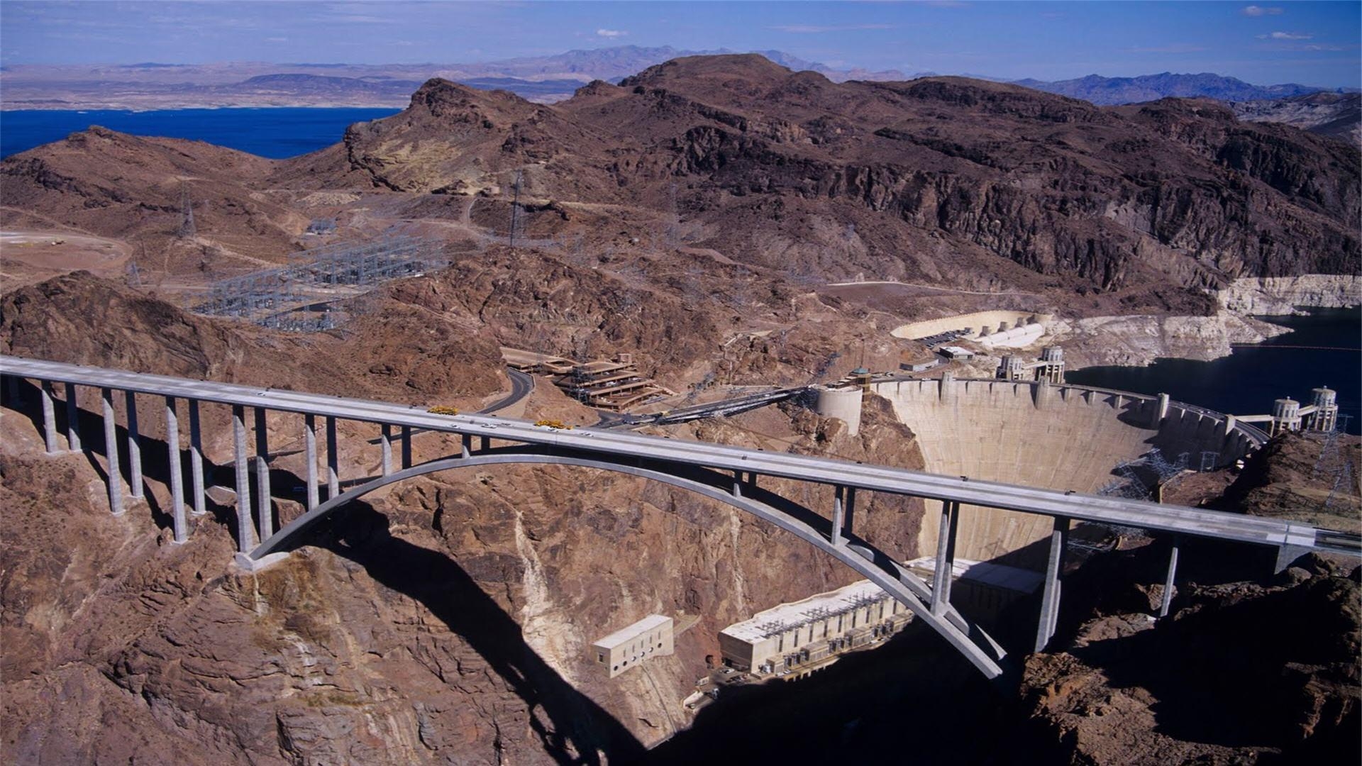 1920x1080 Hoover Dam Bridge Picture Wallpaper HD, Desktop