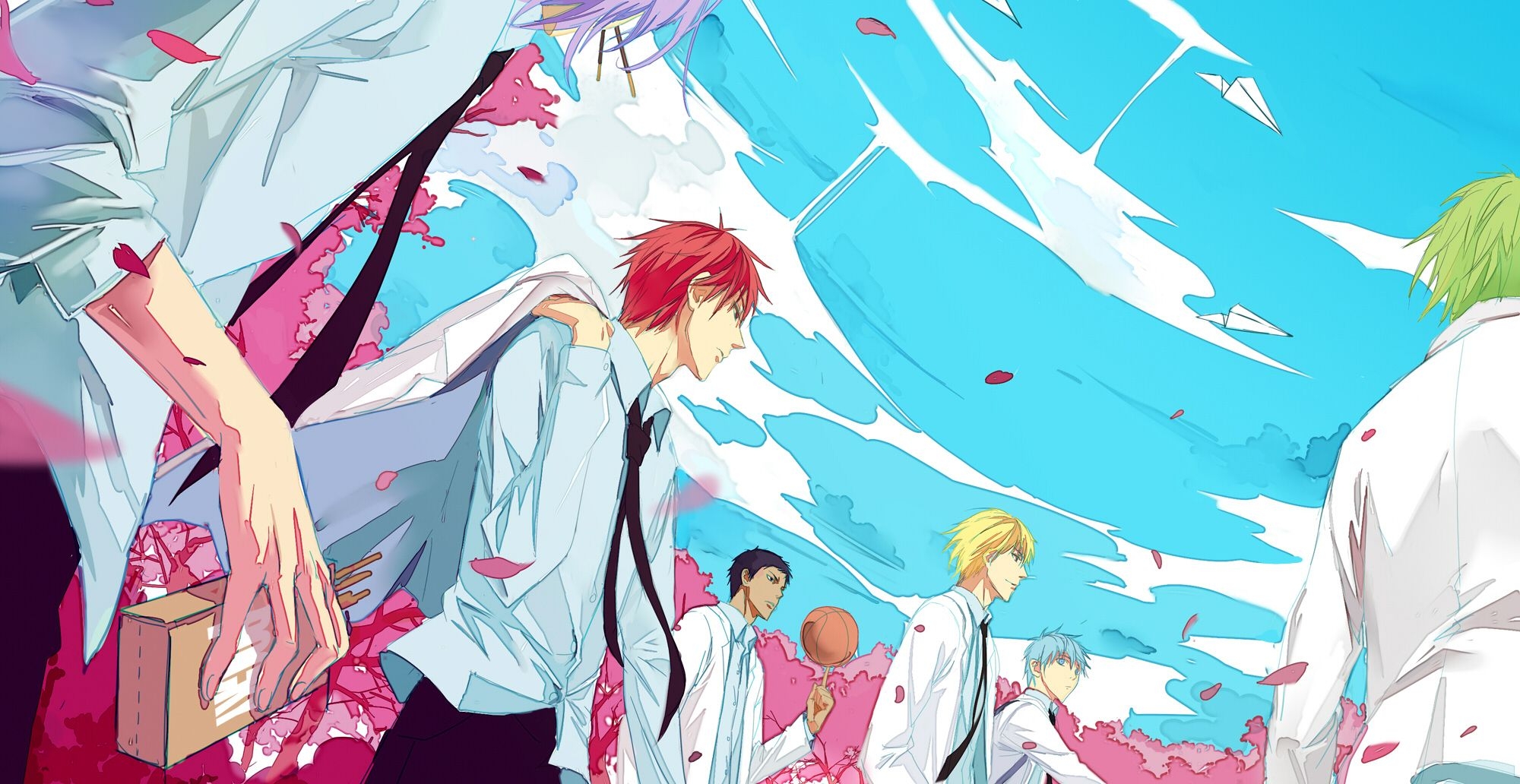 2000x1040 Kiseki no Sedai (Generation Of Miracles) no Basuke, Desktop