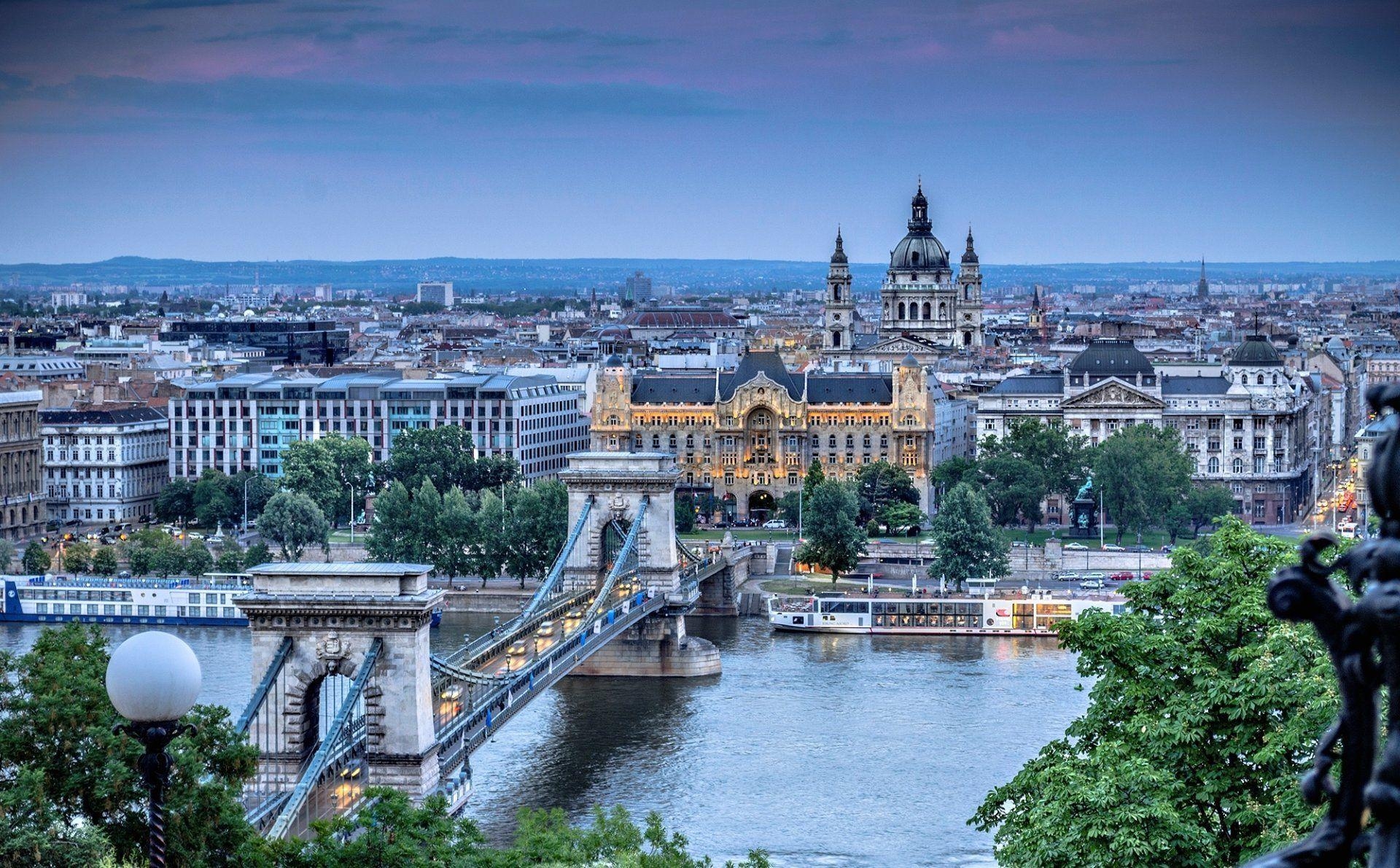 1920x1190 Wallpaper Chain Bridge Budapest Hungary x 1190, Desktop