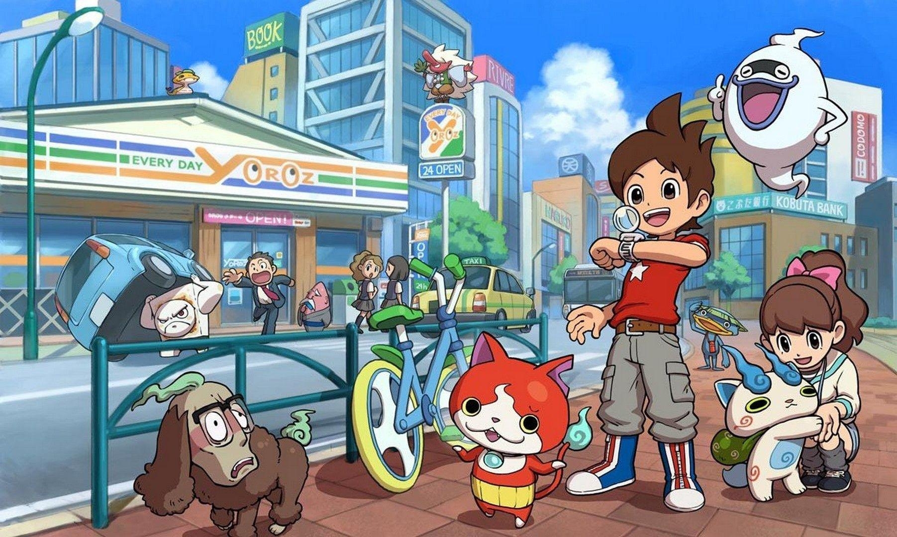 1810x1080 HD yo kai watch wallpaper, Desktop