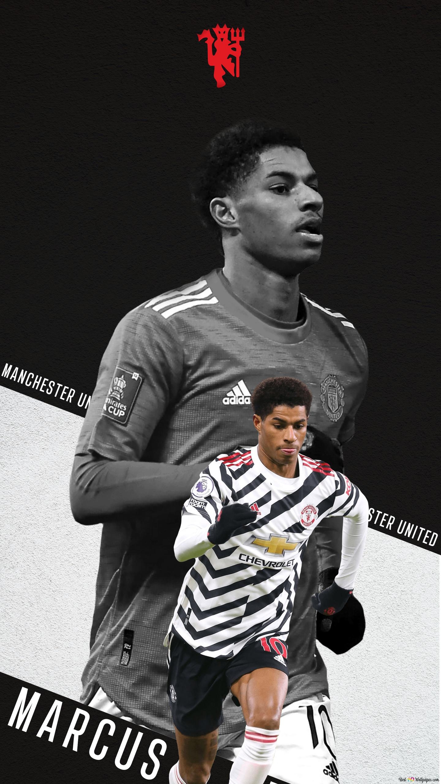 1440x2560 Marcus Rashford HD wallpaper download, Phone