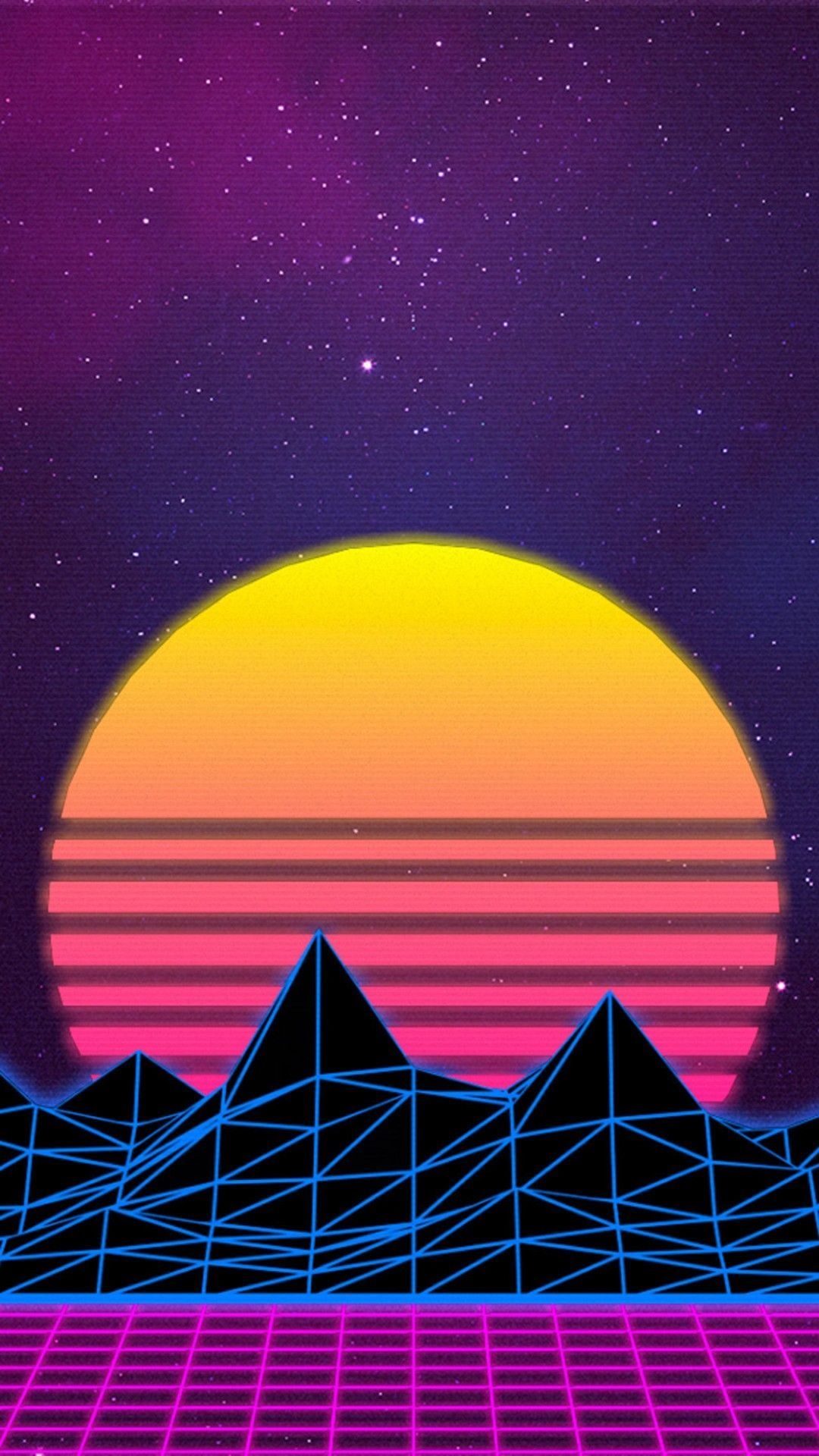 1080x1920 Aesthetic Art Retro Wallpaper iPhone, Phone