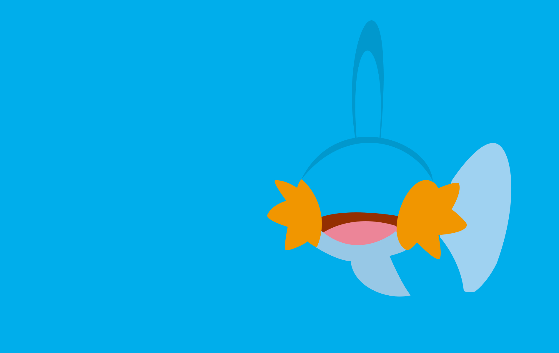 1900x1200 Mudkip Background, Desktop