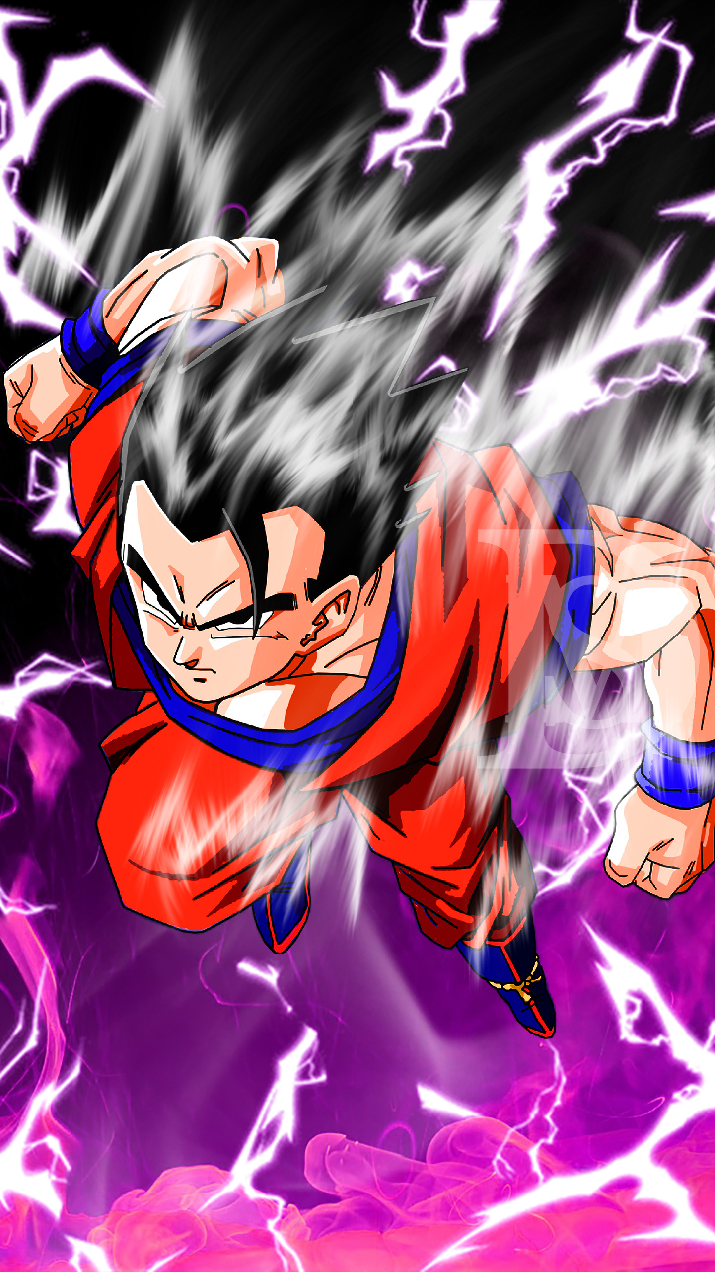 1440x2560 Gohan iPhone Wallpaper, Phone