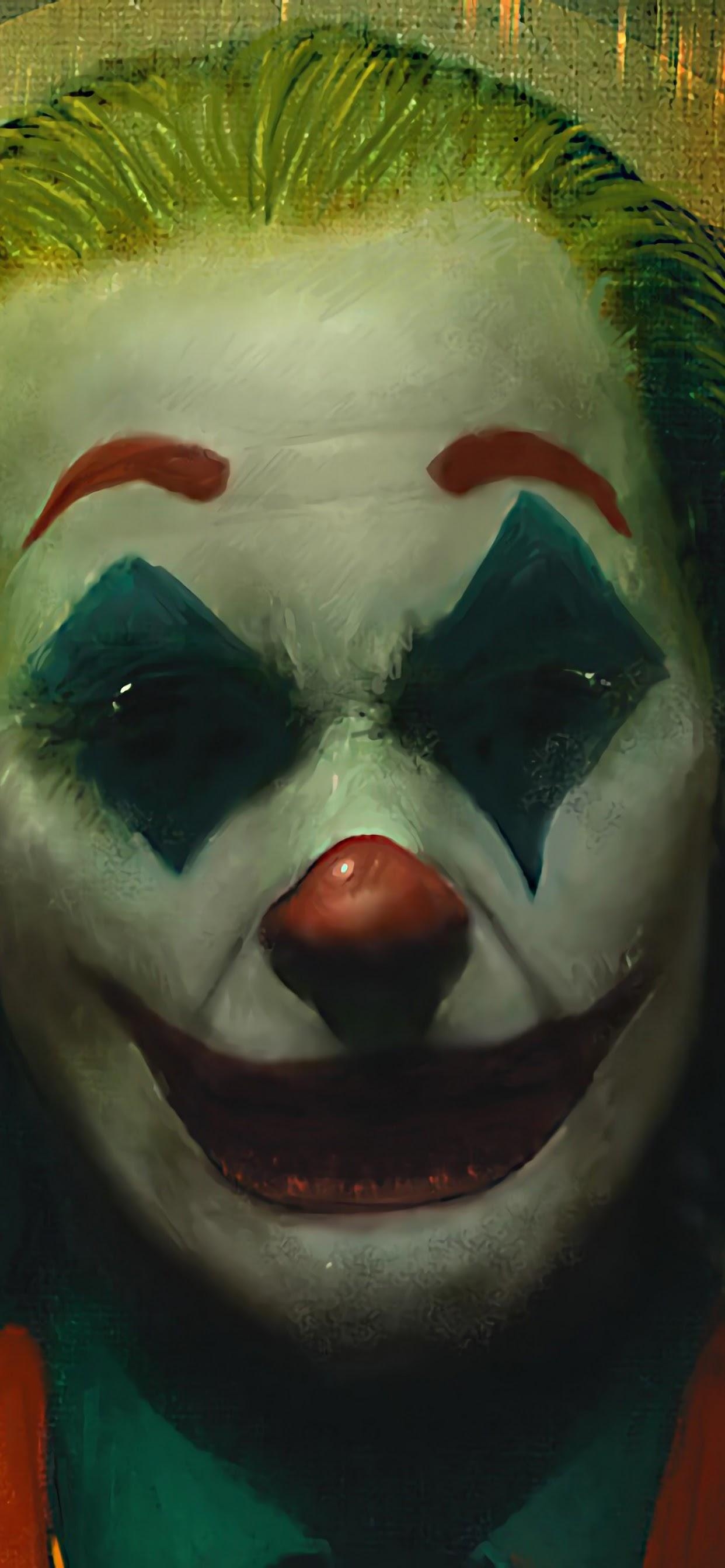 1250x2690 Joker 2019 4K Wallpaper, Phone