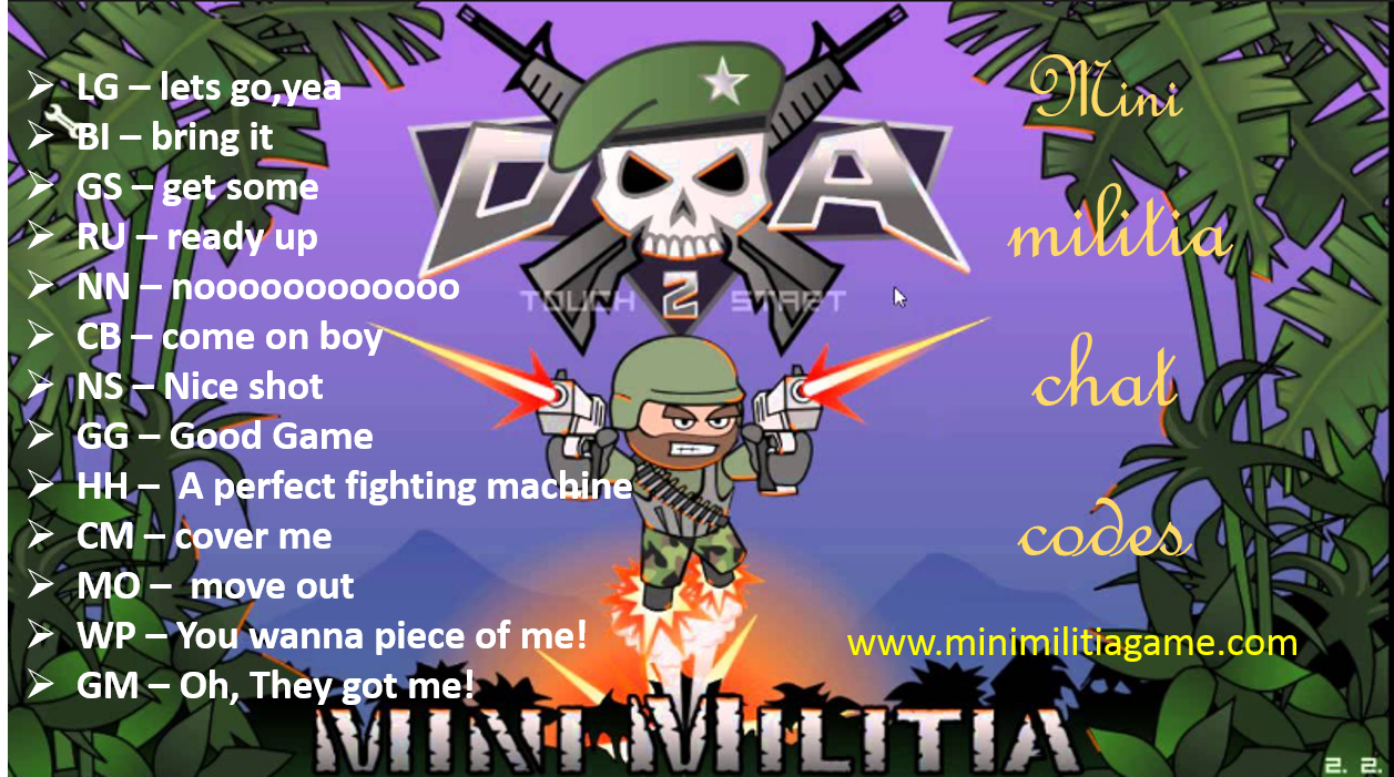 1260x710 Doodle Army 2, Mini Militia Hack, Cheat, Mod, Pro Pack, Unlimited, Desktop