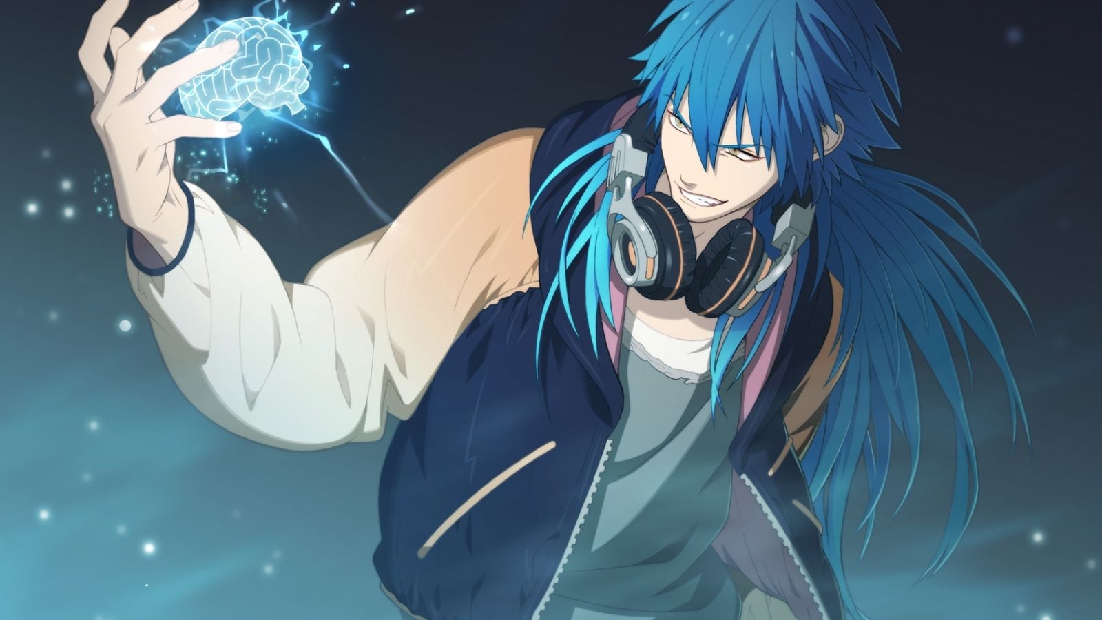 1600x900 Free download Blue Haired Anime Boy Wallpaper 1680x1050 904441, Desktop