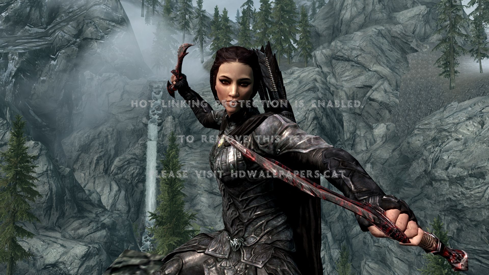 1920x1080 Skyrim Female Warrior Nightingale Armor Hot Skyrim Characters Wallpaper & Background Download, Desktop