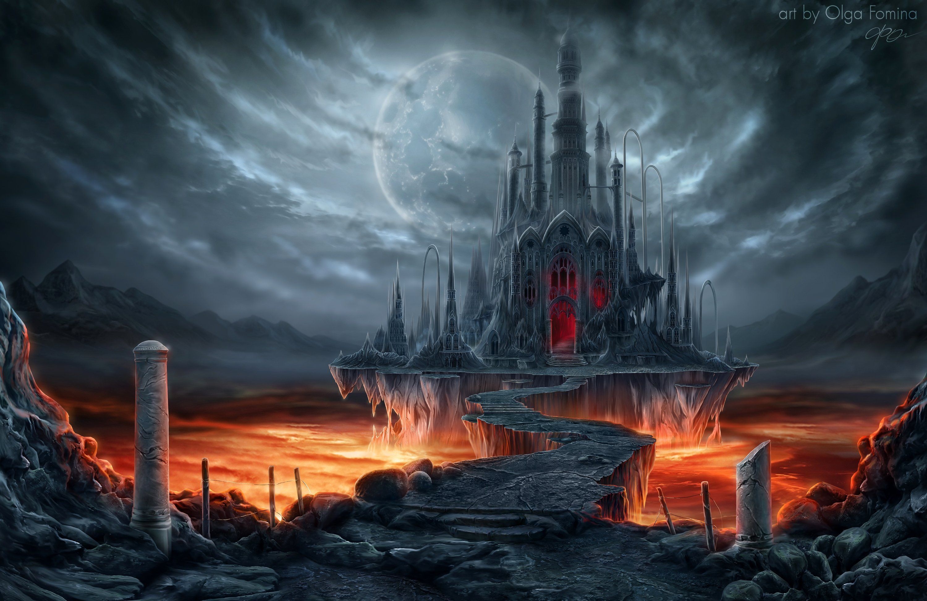 3000x1950 Creepy Vampire Castle Wallpaper Free Creepy Vampire Castle Background, Desktop