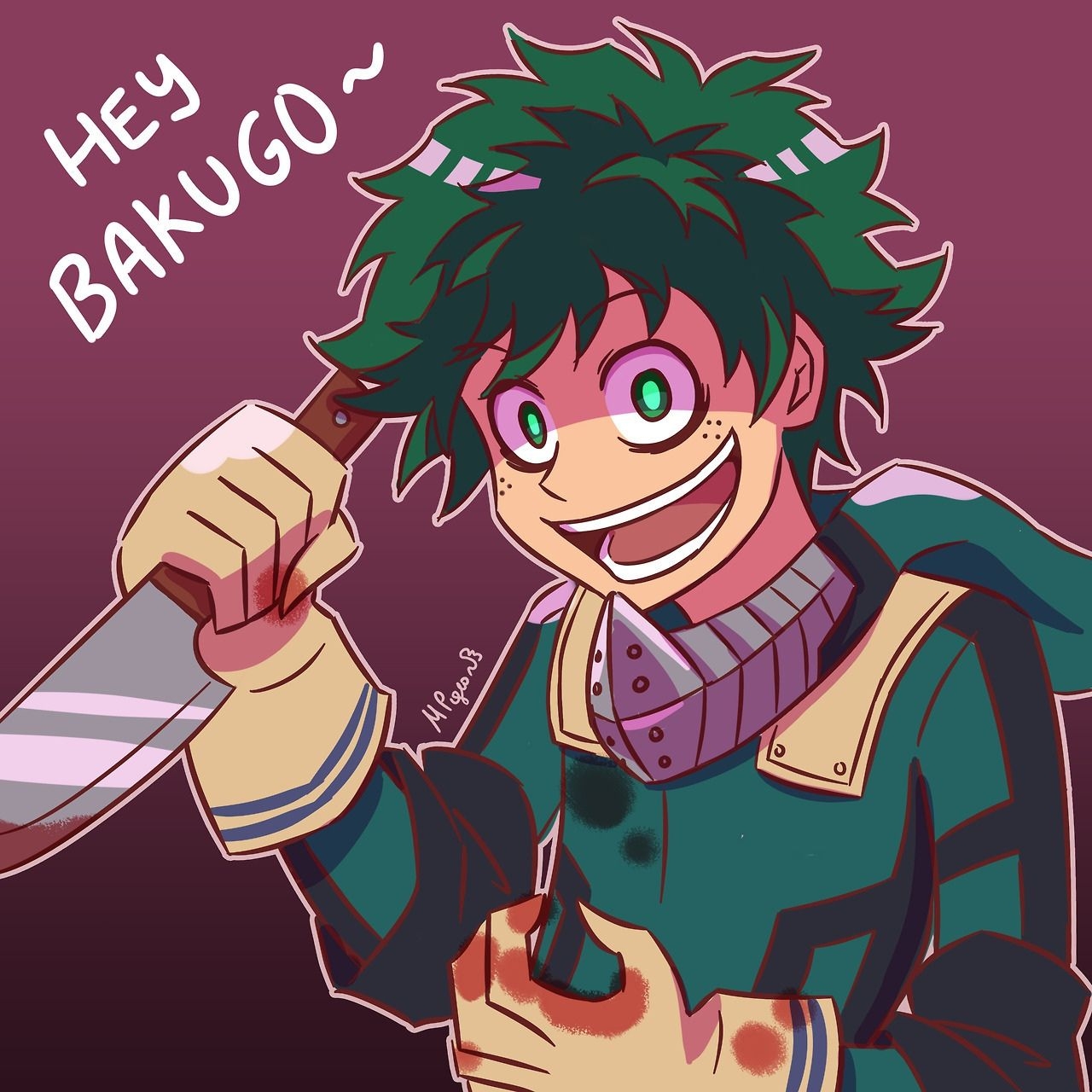 1280x1280 Deku Drip, Phone