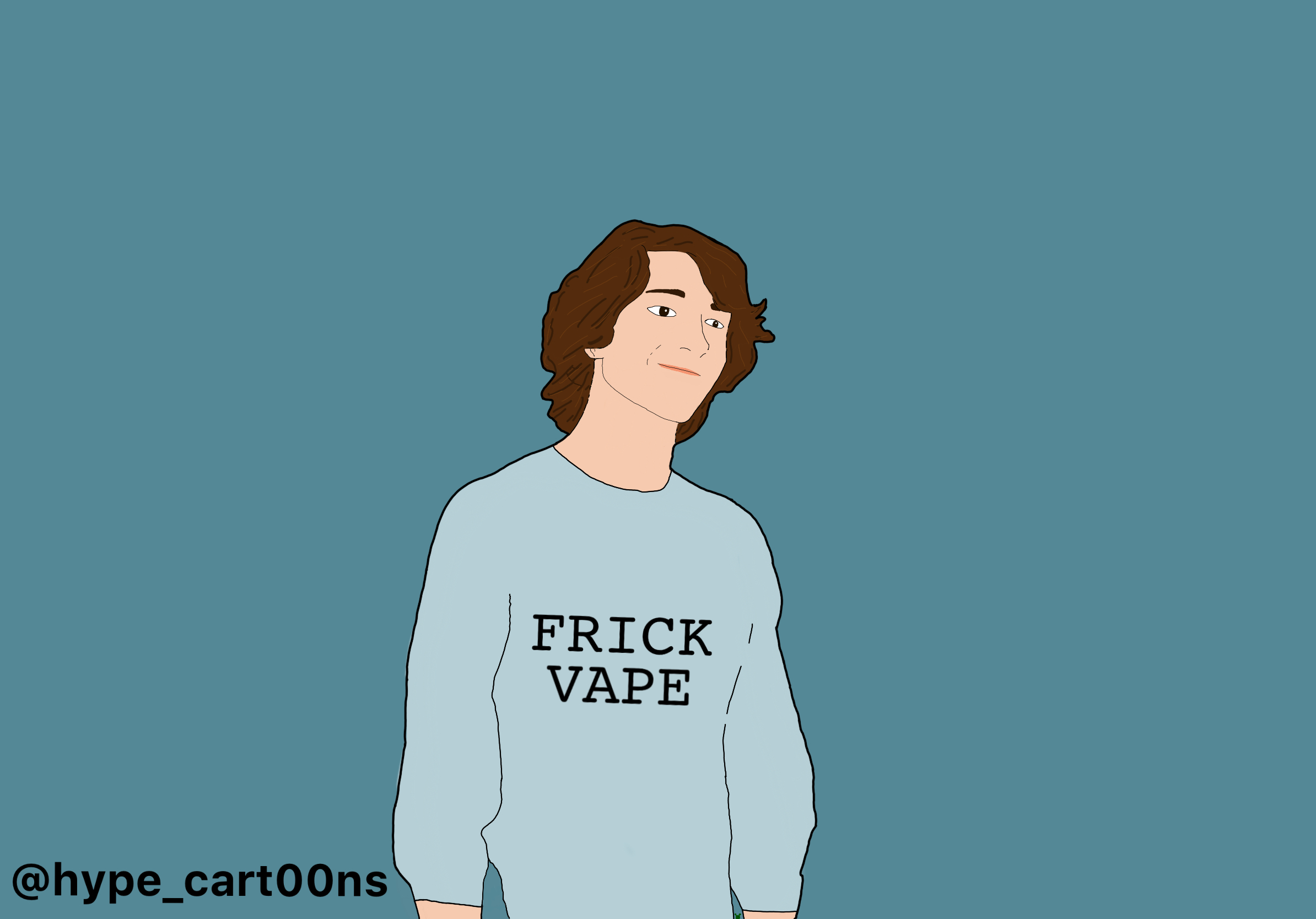 2390x1670 Frick vape fan art, Desktop