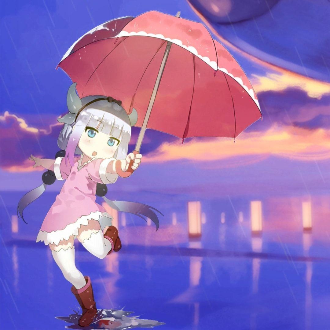 1080x1080 Kanna Kamui Rain Wallpaper Engine. Wallpaper Engine, Phone