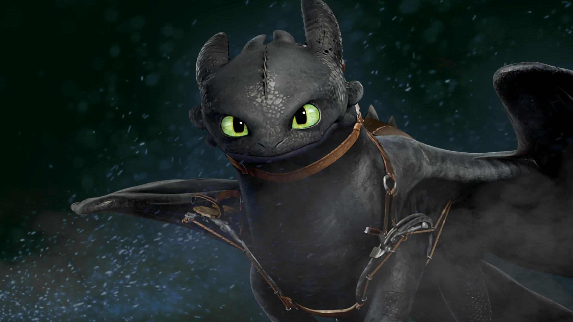 1920x1080 Wallpaper of Toothless, How to Train Your Dragon background, Desktop