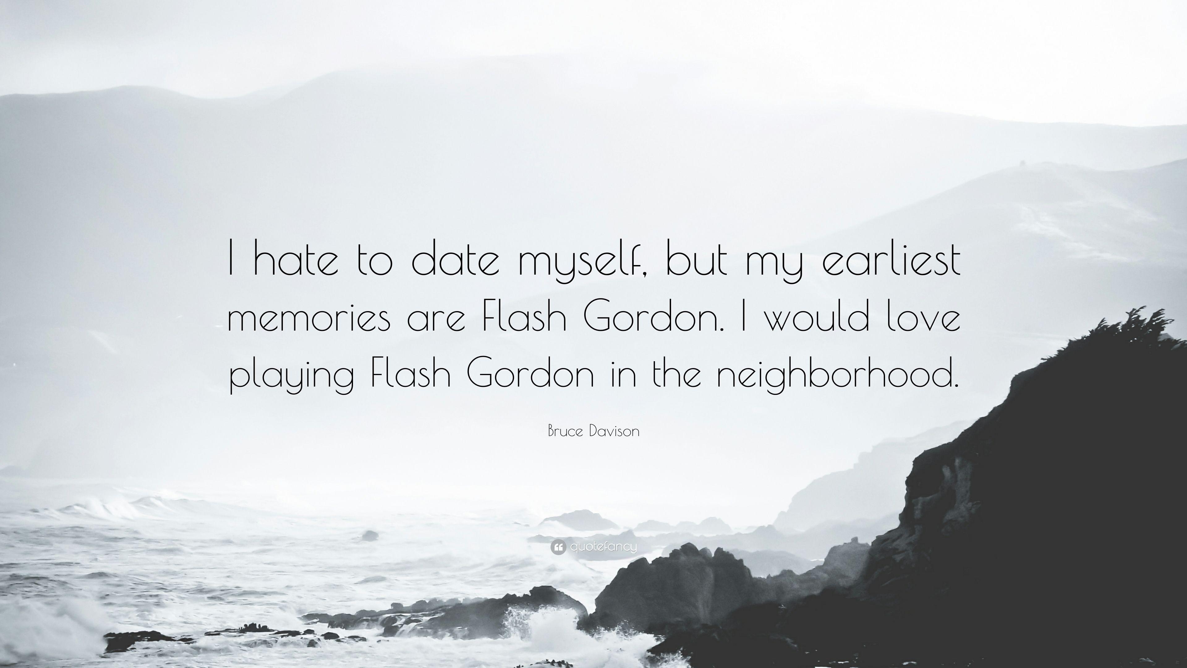 3840x2160 Bruce Davison Quote: “I hate to date myself, but my earliest, Desktop