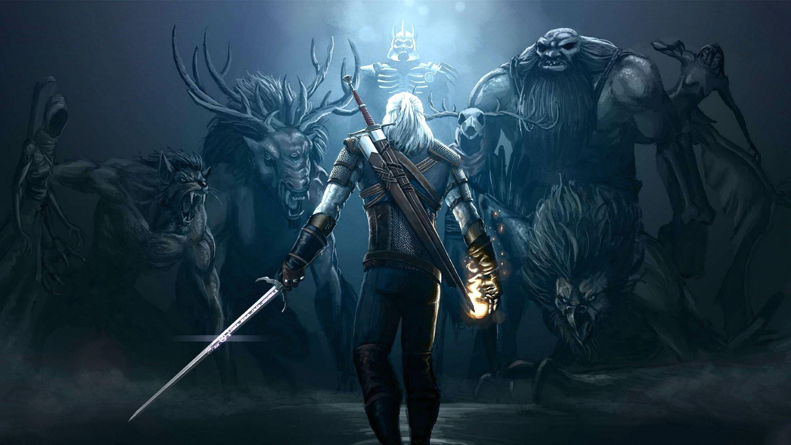 2560x1440 Witcher Wallpaper Free Witcher Background, Desktop