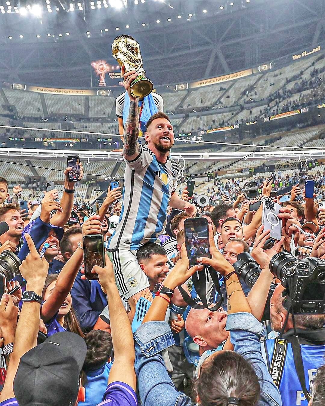 1080x1350 Argentina FIFA World Cup 2022 Champion wallpaper, Phone