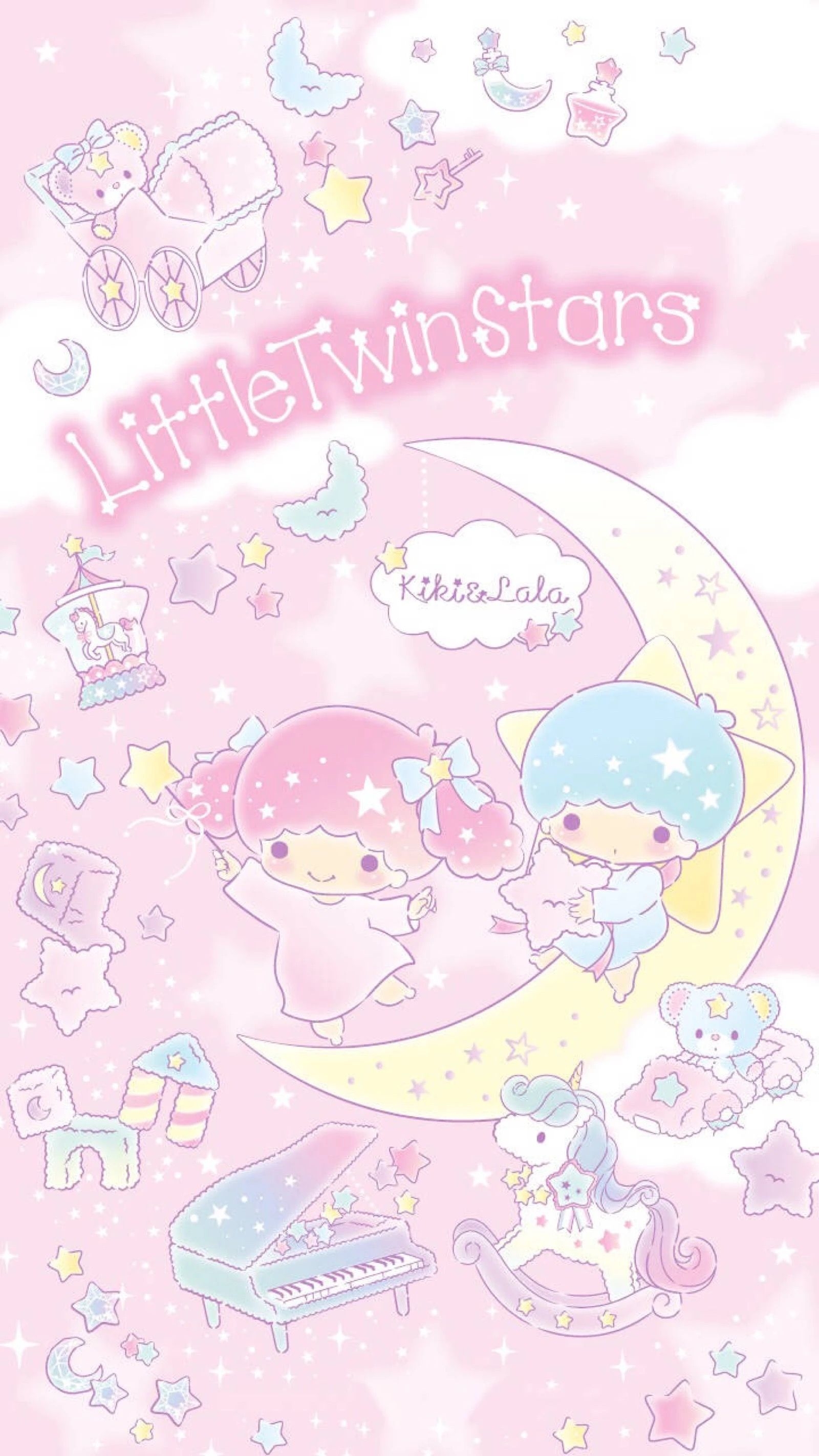 1600x2850 Little Twin Stars iPhone Wallpaper, Phone