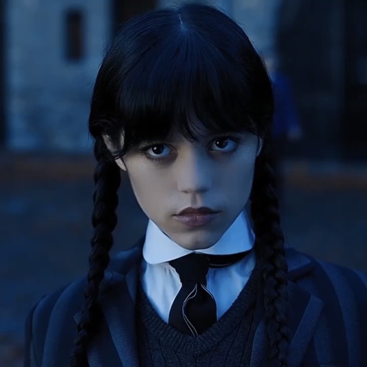 1250x1250 Wednesday Addams image for your profile picture, from Netflix Wednesday, Phone