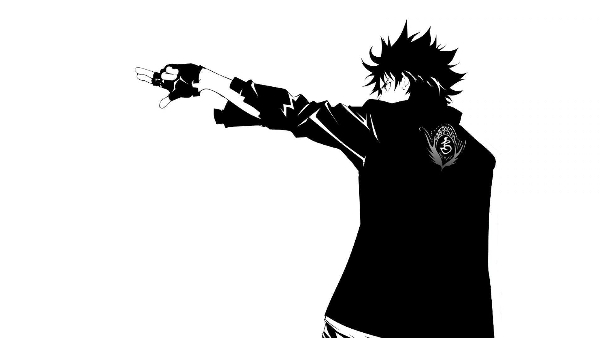 1920x1080 Black and White Anime Wallpaper Free Black and White Anime, Desktop