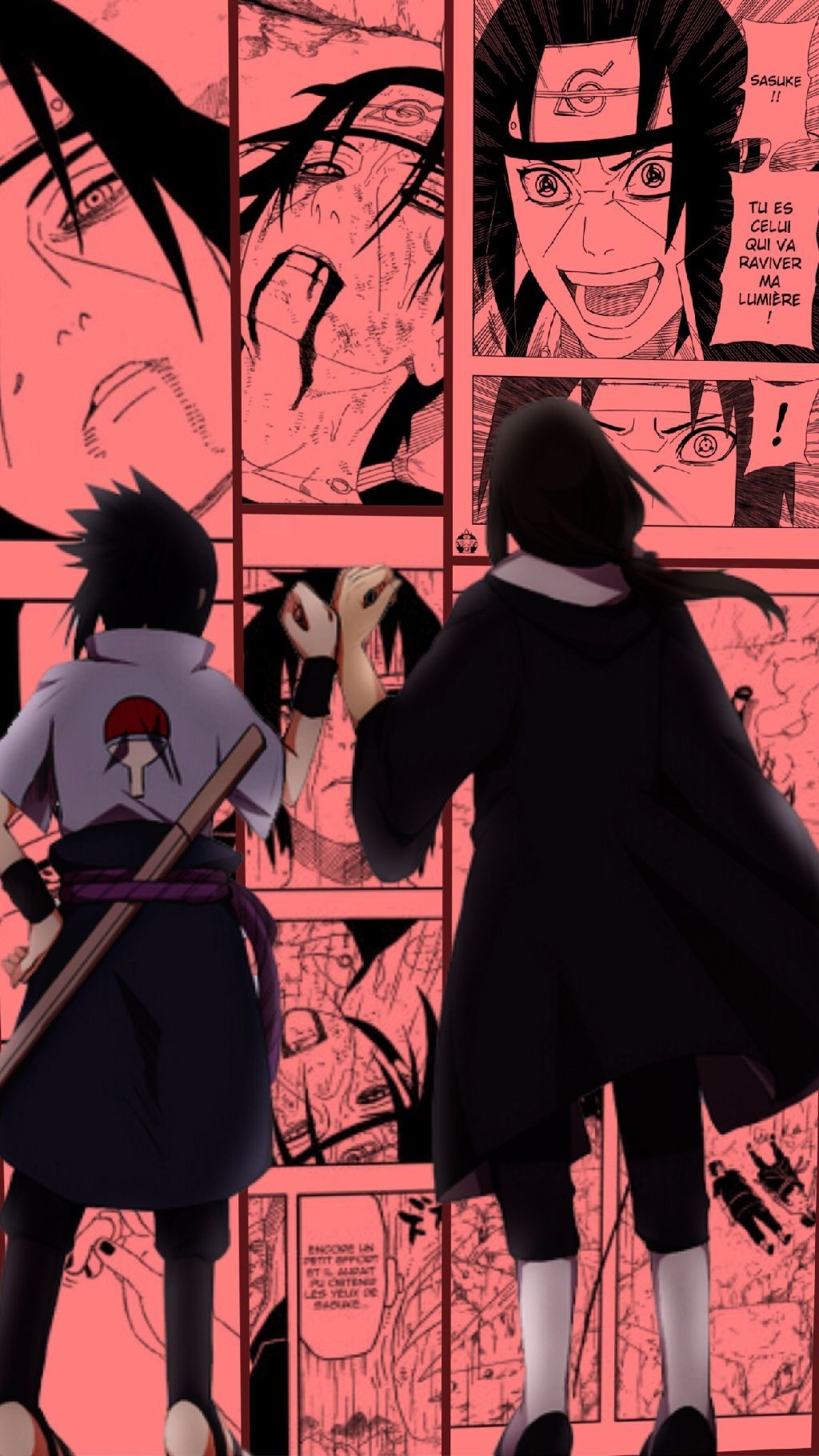 1030x1820 freetoedit #wallpaper #itachi #sasuke #uchiha, Phone