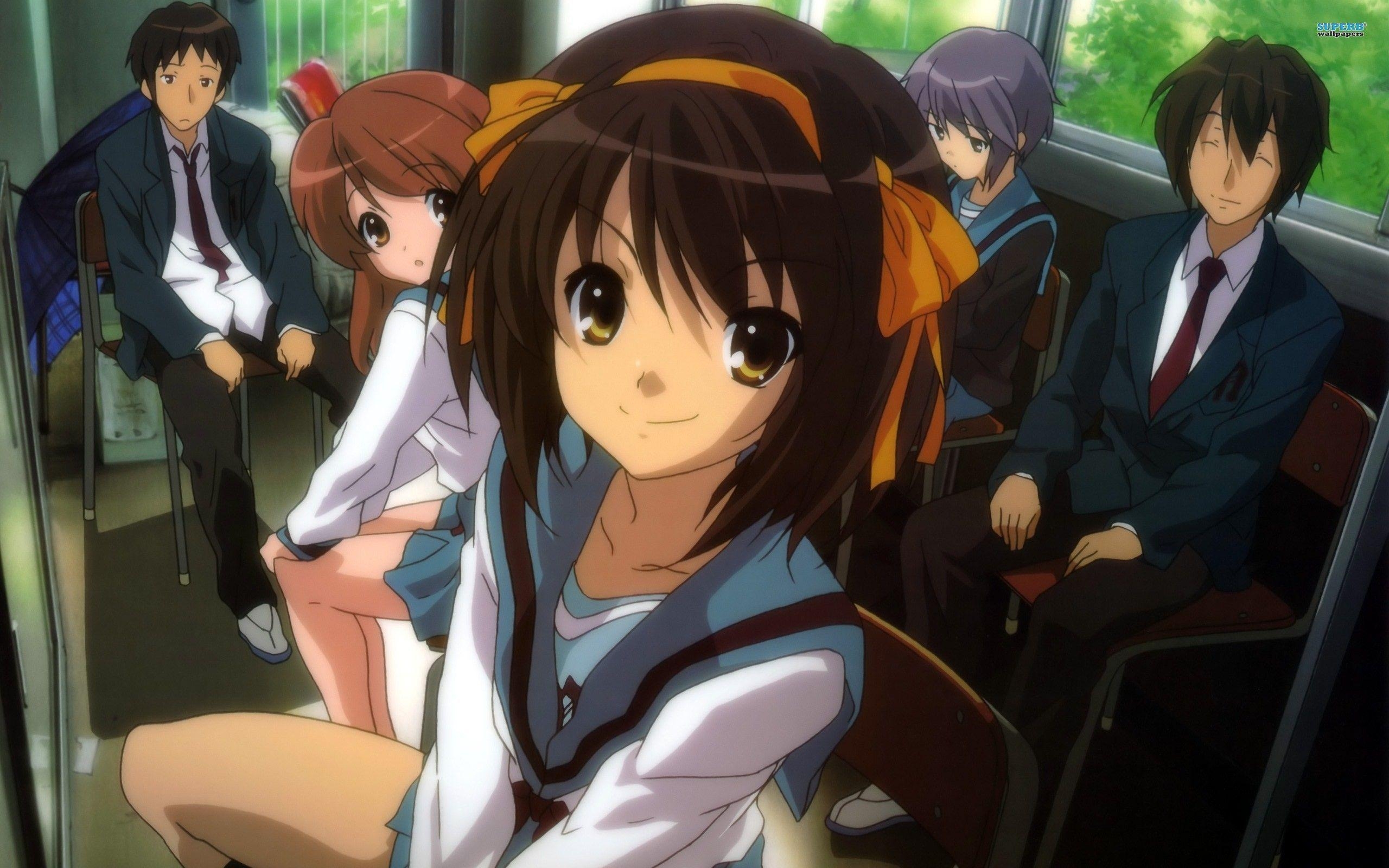 2560x1600 The Melancholy of Haruhi Suzumiya. Anime. Melancholy, Desktop