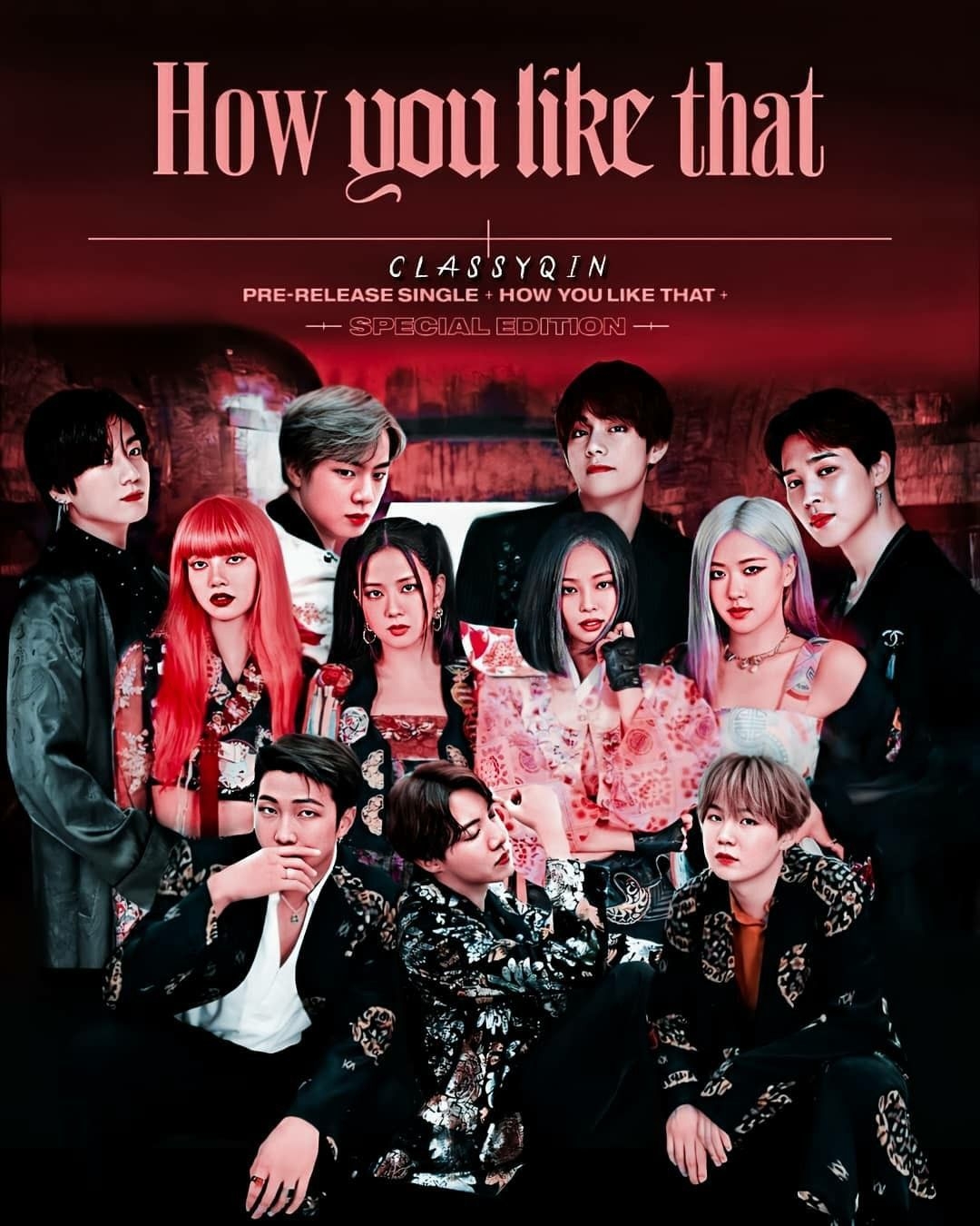 1080x1350 BLACKBANGTAN EDIT (BTS X BLACKPINK) Cr.com, Phone