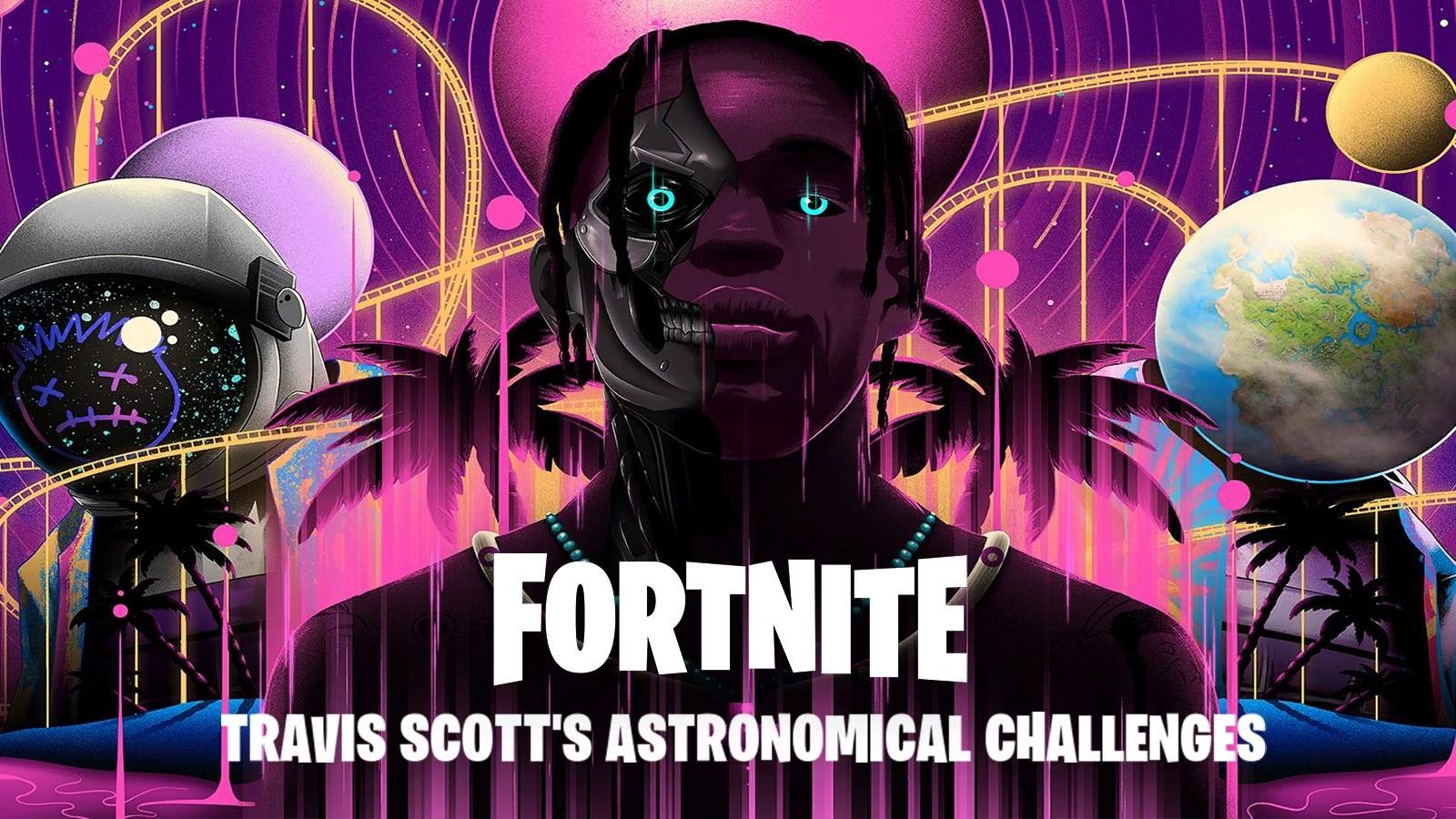 1600x900 Watch: Travis Scott performs a virtual concert, Astronomical, inside the game Fortnite, Desktop