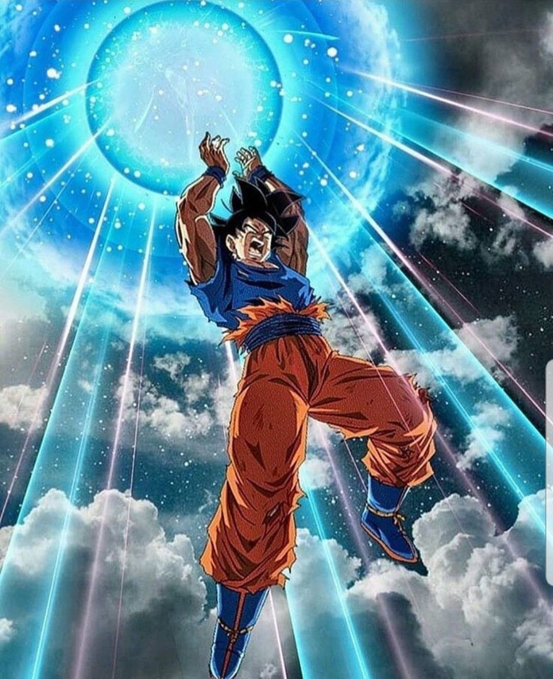 1080x1330 Goku Spirit Bomb Wallpaper Free Goku Spirit Bomb Background, Phone