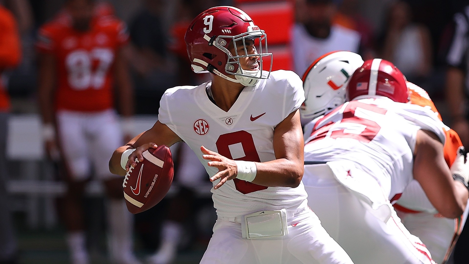 1920x1080 College Football Week 1 Takeaways: Alabama's Bryce Young is Heisman worthy; Clemson's tough road ahead, Desktop